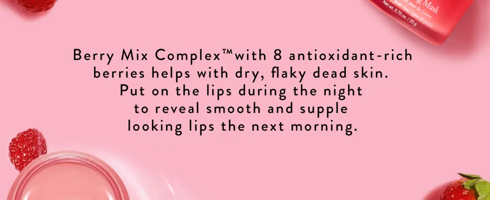 LANEIGE Lip Sleeping Mask: Nourish & Hydrate with Vitamin C, Antioxidants, 0.7 oz. Mango - lips 1