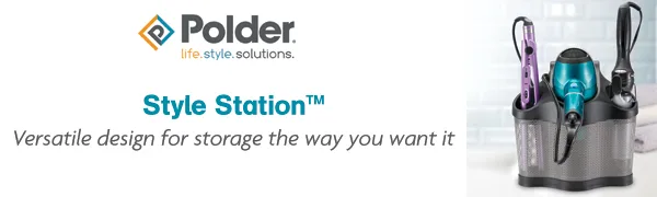 Polder Style Station Blush & Bronze - Style Station
