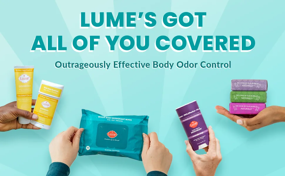 Lume Natural Solid Deodorant Stick - Whole Body Deodorant - Aluminum-Free, Baking Soda-Free, Hypoallergenic, Safe For Sensitive Skin - 2.6 Ounce Solid Stick (Peony Rose) - Lume