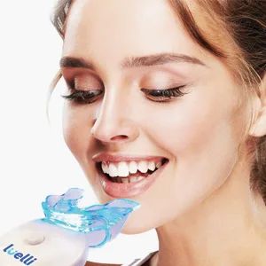 LUELLI Teeth Whitening Kit - 5X LED Light Tooth Whitener, 12ml with light - product information 4