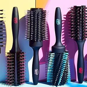 Wet Brush Speed Sea Shells Print, Vented Design and HeatFlex Bristles Are Blow Dry Safe With Ergonomic Handle Sea Shells 1 Count (Pack of 1) - product information 2