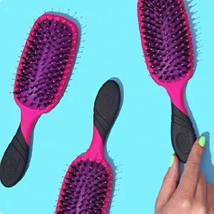 Wet Brush Speed Sea Shells Print, Vented Design and HeatFlex Bristles Are Blow Dry Safe With Ergonomic Handle Sea Shells 1 Count (Pack of 1) - product information 4