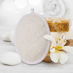KIPRITII 3 Pack Value Set Includes Dry Brush for Exfoliating, Ergonomically Double-Sided Back Scrubber for Shower & Natural Loofah Pad, Back Shower Brush for Cellulite & Lymphatic - product information 5