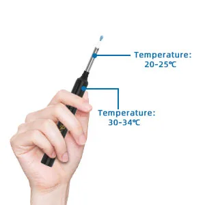 VITCOCO Ear Wax Removal, Wireless Ear Cleaner with 1296P HD Ear Camera and 3.9mm Ear Otoscope, Earwax Removal Tool with 6 LED Lights, Kids Adults Ear Cleaning Endoscope for iPhone Android Phones Black - product information 7