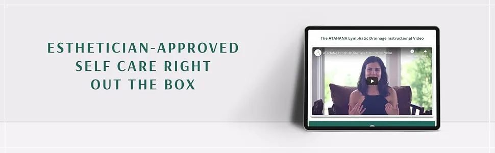Jade Roller and Gua Sha Set w/ Fridge Case - 100% Natural Jade Stone Roller & Gua Sha - Video Tutorial & Ebook Included - Real Jade Roller for Face - jade rolling self care facial