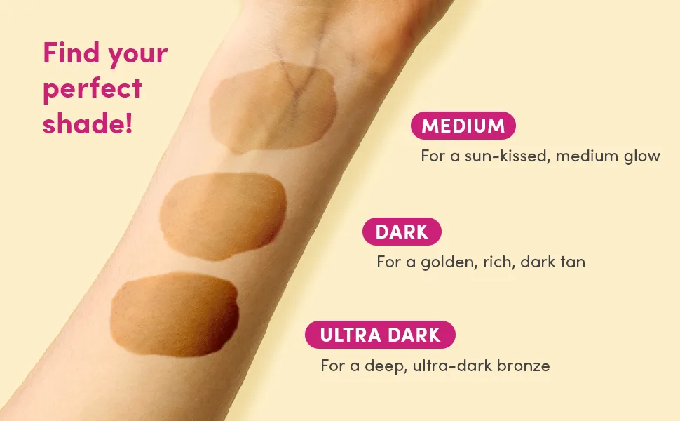 Coco & Eve Self Tanner Mousse Kit - (Medium) All Natural Sunless Tanning Mousse | Instant Self Tanning Lotion with Bronzer & Self Tanning Mitt Applicator | Sunny Honey Bali Bronzing Kit - product information 2