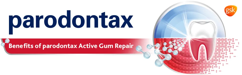 Parodontax Active Gum Repair Toothpaste, Gum Toothpaste, Fresh Mint - 3.4 Ounces (Pack of 3) - parodontax benefits of parodontax active gum repair
