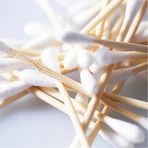 Bamboo Cotton Swabs, Biodegradable Wood Cotton Buds 1000pcs Bamboo 1000pcs - environmental protection