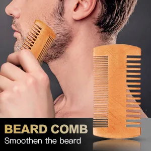 Beard Growth Kit,Derma roller for beard growth,Biotin Beard Growth oil for Patchy Beard ,Beard Serum,Beard Shampoo,Beard Balm,Beard Comb,Beard E-Book-Gifts for Men Him Dad Father Boyfriend - beard comb