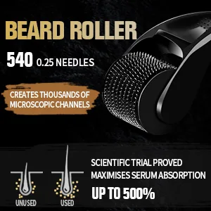 Beard Growth Kit,Derma roller for beard growth,Biotin Beard Growth oil for Patchy Beard ,Beard Serum,Beard Shampoo,Beard Balm,Beard Comb,Beard E-Book-Gifts for Men Him Dad Father Boyfriend - beard roller