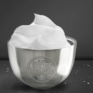 Stainless Steel Shaving Soap Bowl- Shaving Mug for Shave Cream & Soap- Double Layer, Unbreakable Shaving Cup for Wet Shave - Bowl