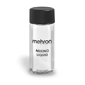 Mehron Makeup Makeup Mixing Liquid (.5 ounce) 0.5 Ounce (Pack of 1) - Mehron Makeup Mixing Liquid