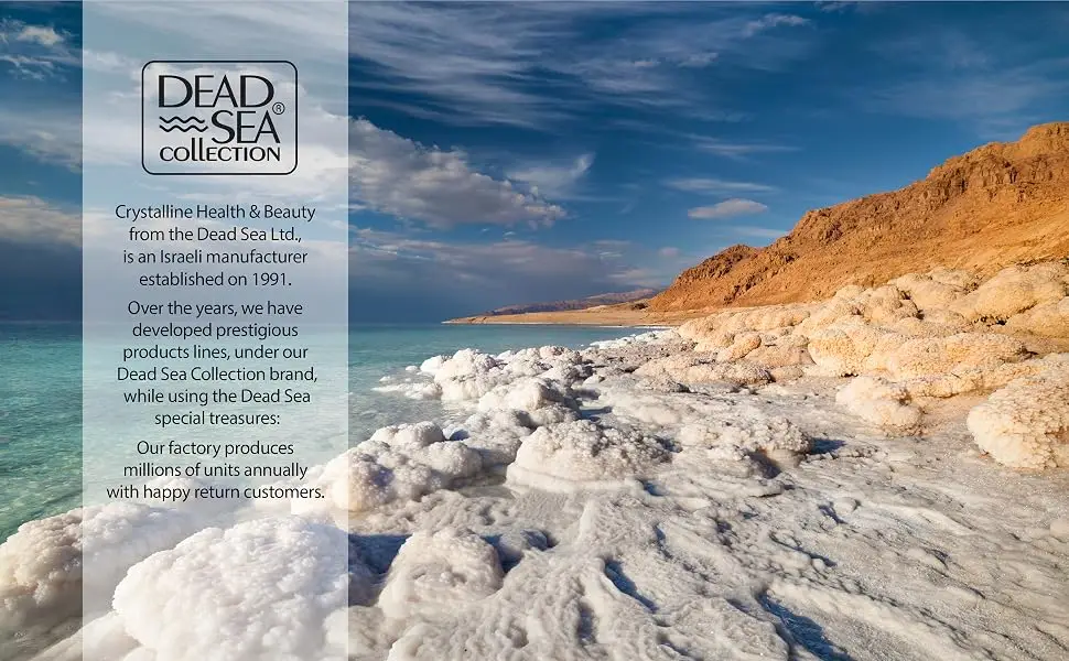 Dead Sea Collection Hand Soap - Almond Vanilla Foaming Hand Soap with Minerals - Pack of 2 (67.6 Fl.Oz) - Dead sea Collection