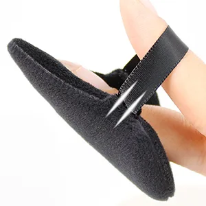 BEAKEY Powder Puff For Loose & Cosmetic Foundation Latex Free Makeup Puff 6 Black+6 White B-Black & White - makeup sponge