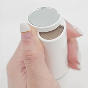 Eyebrow Stamp Stencil Kit, Brow Stamp and Shaping Kit- One Step Brow Stamp Makeup Powder with Mirror, Reusable Eyebrow Stencils,Shape Thicker and Fuller Brows, Waterproof Long Lasting (Light Brown) - Eyebrow Stamp and Eyebrow Stencil Kit