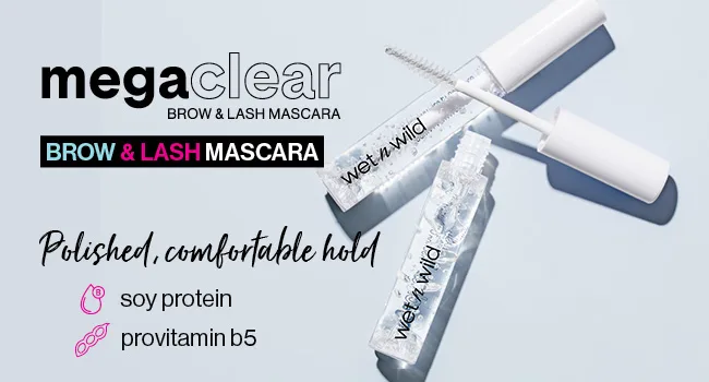 Wet n Wild Mega Clear Brow & Lash Mascara 1114487 - MegaClear Brow & Lash Mascara