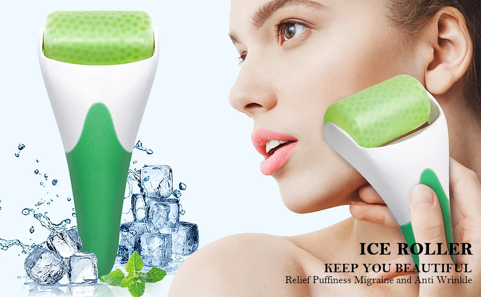 MARZAHAR Ice Roller, Ice Face Roller, Ice Roller for Face & Eye Puffiness Relief - ICE ROLLER
