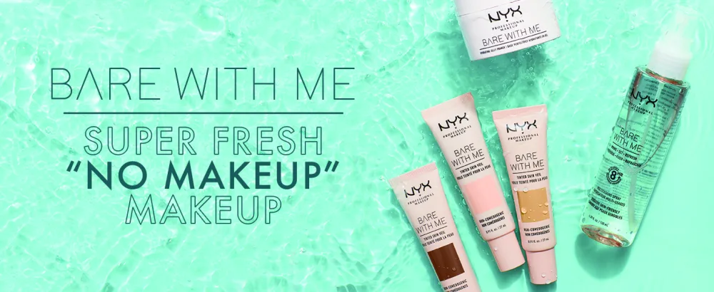 NYX PROFESSIONAL MAKEUP Bare With Me Multitasking Primer & Setting Spray - nyx bare with me no makeup makeup tinted skin veil hydrating jelly primer prime set refresh spray