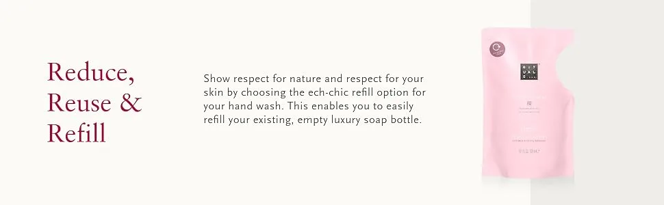 RITUALS Sakura Hand Wash - Liquid Hand Soap with Rice Milk & Cherry Blossom - 10.1 Fl Oz - Sakura Home Kitchen