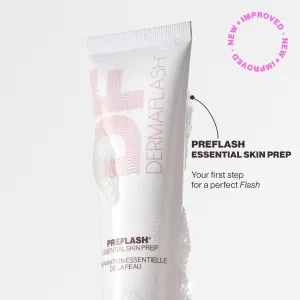 DERMAFLASH ESSENTIALS Dermaplaning Replenishment Kit for Women 4 Week Supply LUXE + - Dermaplaning Replenishment Kit
