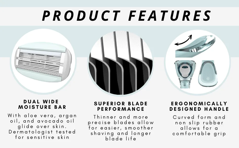 Dorco Shai 6 - Six Blade Razor Shaving System - Value Pack (6 Cartridges + 1 Handle) (1+6 refills) - shai
