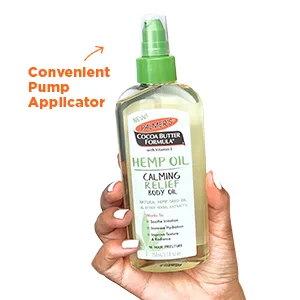 Palmer's Cocoa Butter Formula Hemp Oil Calming Relief Body Oil, 5.1 Ounces - product information 6