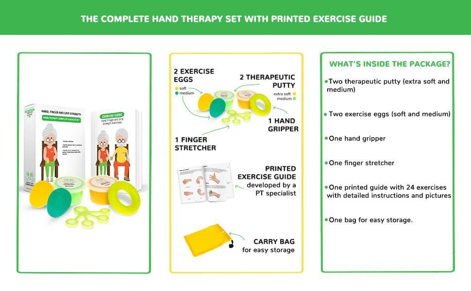 Healthy Seniors Complete Nail and Toenail Clipper Set - Designed for Thick Nails. Perfect for Diabetics or People Suffering from Arthritis - hand therapy