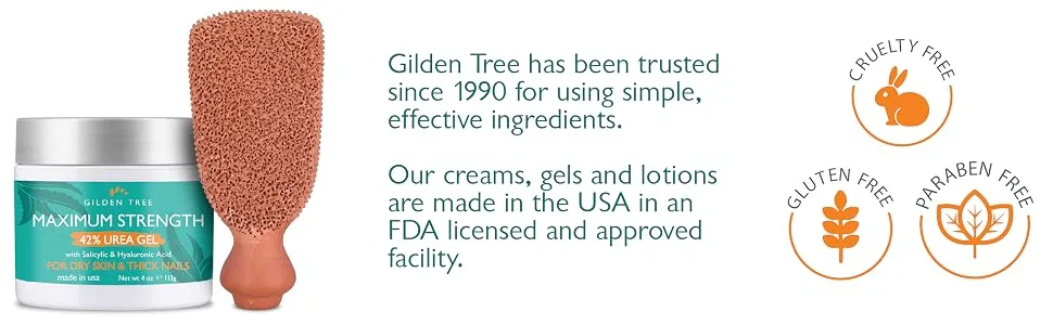 Callus Remover Gel + Foot Scrubber Kit - Pedicure Tools for Dry Cracked Heels - gilden tree trusted simple effective ingredients made in usa fda approved paraben free gluten