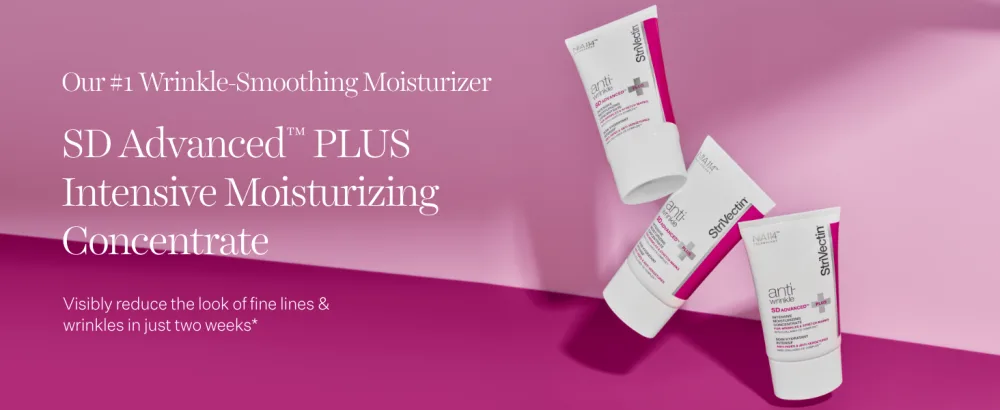 StriVectin Anti-Wrinkle SD Advanced PLUS Intensive Moisturizing Concentrate for Wrinkles and Stretch Marks with Collagen-Targeting Technology, 2 Fl Oz - SD Advanced Plus Intensive Moisturizing Concentrate
