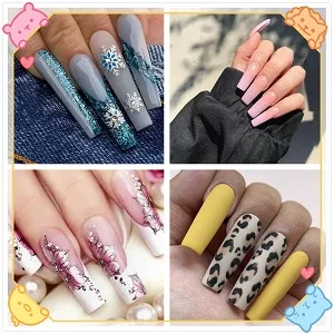 Extra Long C Curve Half Cover Nail Tips Vcedas 100PCS Deep C/U Curved Square Shape French False Nail Tips with Box(Clear) - product information 4