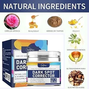 Dark Spot Remover for Face Hyperpigmentation Treatment. Dark Spots, Melasma, Freckle, Sun Spots Removal Dark Spot Corrector Cream for Women and Men - product information 5