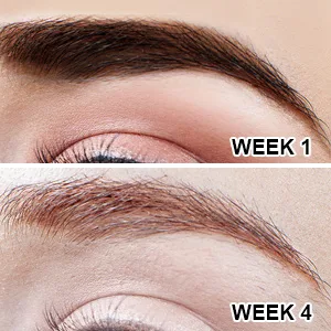Instant Eyebrow Color, Natural Semi Permanent Eyebrow Tinting Kit for 4-6 Week Long-lasting, Light Brown - product information 2