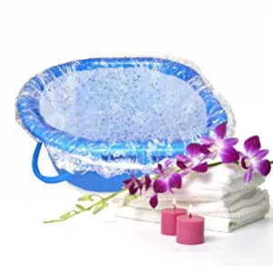 ForPro Pedi Guard Bath Liners, Fit All Portable Foot Baths, Disposable Pedicure Liners, Blue, 250-Count 250-Count Blue - product information 5