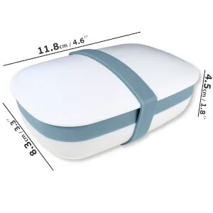 Kiasona 2Pack Travel Soap Holders, Soap Bar Box Dish Container Case ,with Sponge Saver& Band ,for Travel (Blue & Pink) - soap holder container travel box case dish cover leakproof gym school shower