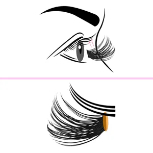 Lash Clusters, 72 Pcs Individual Lashes, Cluster DIY Lash Extension, Volume Eyelashes Look, Super Thin Band and Comfortable (D-12mm) 12 mm Volume - DIY Eyelash Extension
