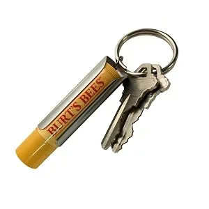 Tallac Cary Stainless Steel Keychain Lip Balm Chapstick holder - Cary with keys