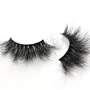ASLOTUS Fluffy Lashes 3D Dramatic Long Eyelashes Face Lash Strip 20mm Mink Lashes S1 - Mink lashes
