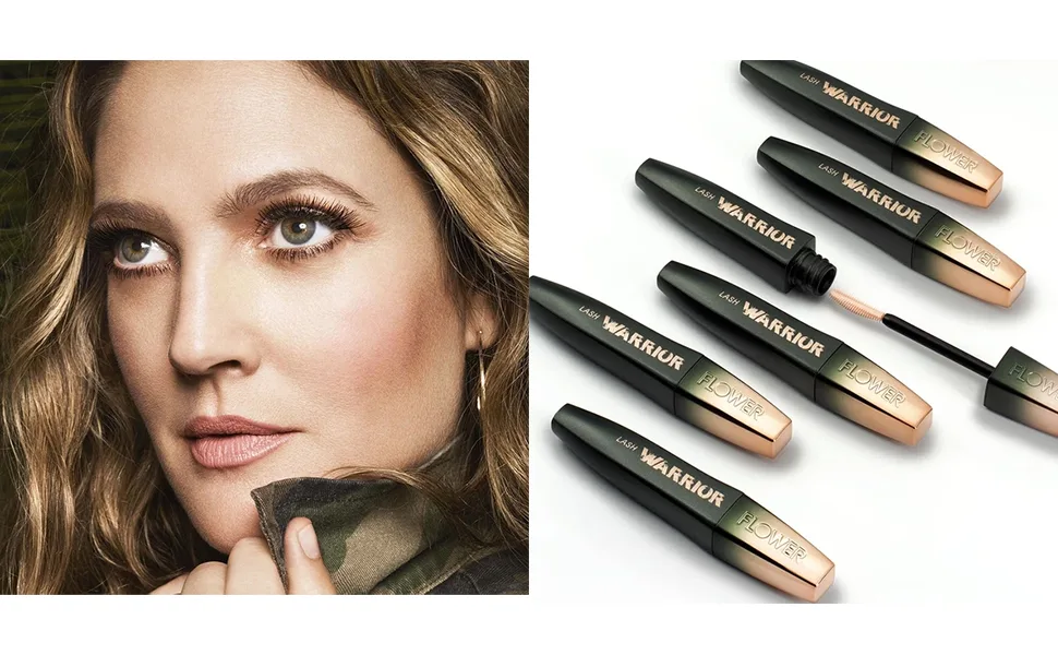 Flower Beauty Lash Warrior Mascara - Volumizing Lashes, Length & Definition, No Clumping (Fiercest Black) - Flower Beauty
