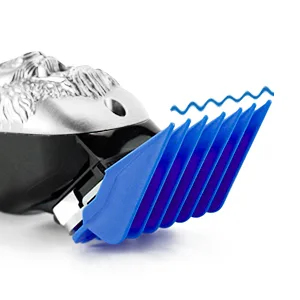10 Color Professional Hair Clipper Coded Cutting Guards Guides/Combs- 1/16” to 1” -Compatible with Most Size Wahl Clippers - Round and not hurt the scalp