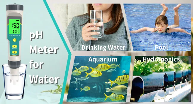 pH and TDS Meter for Water - Green - tds meter