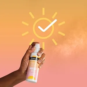 Neutrogena Invisible Daily Defense Face Mist, Broad Spectrum SPF 50 Sunscreen, Oxybenzone-Free, Sun & Environmental Aggressor Protection, Antioxidant Complex, 3.4 fl. Oz - Make sunscreen a habit
