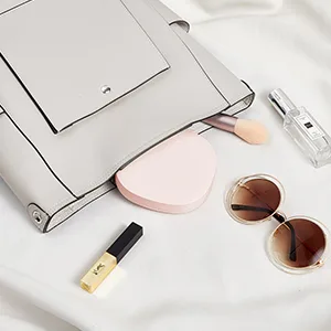 KEDSUM Lighted Compact Mirror, 1X/10X Magnifying Mirror, Travel Makeup Mirror with Rechargeable LED Lights, Dimmable Double Sided Folding Mirror, Portable, Daylight, USB Charging(Pink) - product information 6