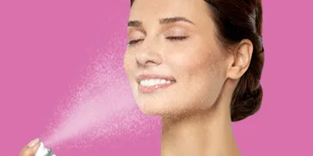 SELFBEAUTY Glow Makeup Setting Spray | Hydrating + Illuminating Makeup Setting Spray | Dewy Finish | Long-Lasting Makeup Fixing | Microfine Mist Spray | 3.38fl.oz, 100ml - Makeup Setting Spray