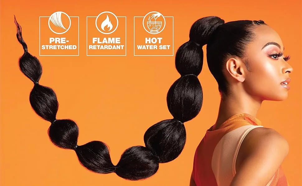 SENSATIONNEL X-PRESSION SYNTHETIC BRAID - 3X PRE-STRETCHED 58 INCH (1B Off Black, Pack of 2) 2 Pack 1B Off Black - Icons