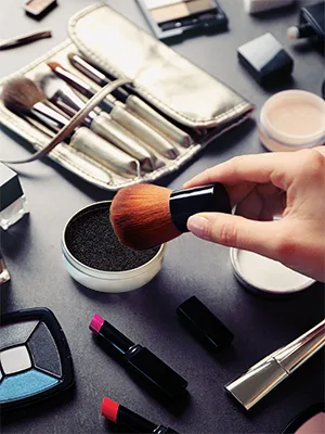 Makeup Brush Cleaner Sponge – Color Remover Sponge – Effective Removal of Eye Shadow and Blush Color – Quick Switch to Next Color – Dry Makeup Brushes Cleaner - product information 3