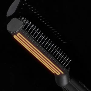 HOT TOOLS Men’s Beard Straightener Brush - beard straightener; beard straighteners; beard straightener for men; men