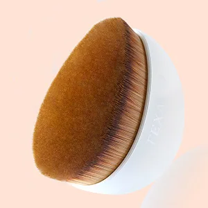 TEXAMO Foundation Brush, Kabuki Makeup Brush for Face Blush Liquid Foundation Brush for Self Tanner Blending Cream or Flawless Powder Cosmetics with Case - product information 5