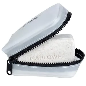 MARLOWE. Travel Soap Holder | Portable Bar Soap Case | No-Leak Zipper Container - soap case