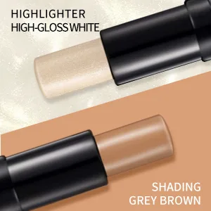 ONLYOILY double-end contour highlighter stick contour stick,face highlighter, contour makeup contouring sticks cream concealer (1) - contour stick