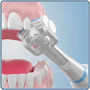 Triple Bristle Original Sonic Toothbrush | Rechargeable 31,000 VPM Tooth Brush | Patented 3 Head Design | Angled Bristles Clean Each Tooth | Dentist Created & Approved | Triple Bristle Original - Triple-Bristle-Amazon-Enhanced-Content-Image---Original---Image-02